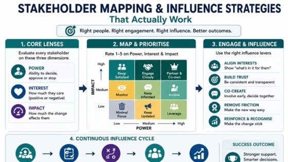 Stakeholder Mapping & Influence Strategies That Actually Work