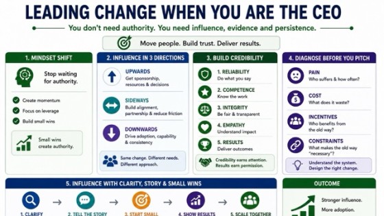Leading Change When You Are Not the CEO