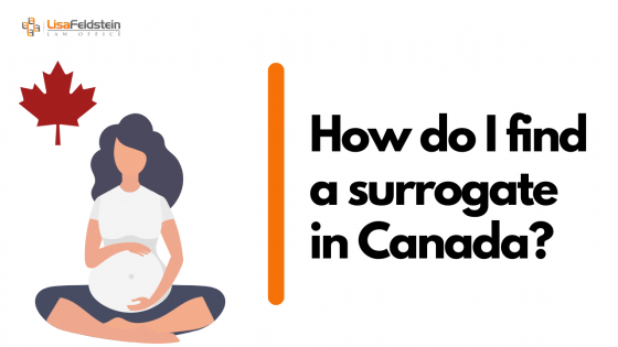How do you find a surrogate in Canada?