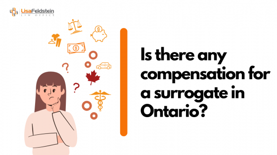 Is there any compensation for a surrogate in Ontario?
