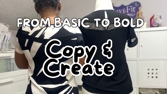 Basic Blouse to Bold DIY Two-Piece Outfit