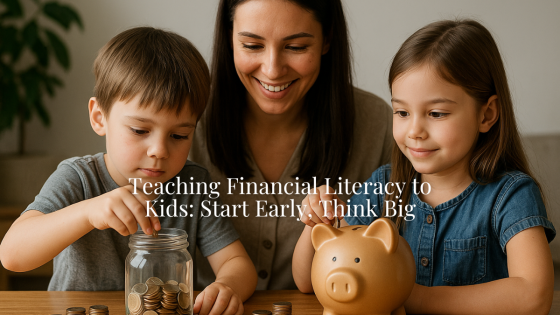 Teaching Financial Literacy to Kids: Start Early, Think Big