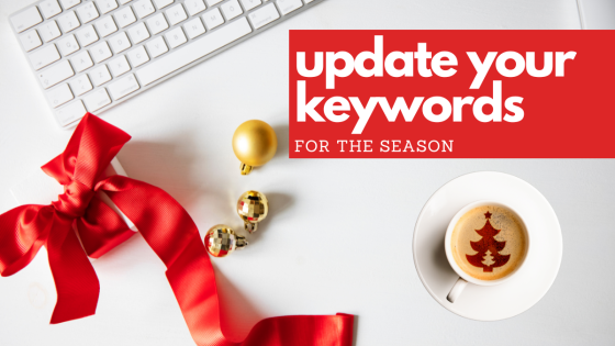 Update Your Keywords for the Season