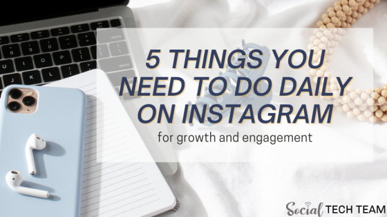 What You Should Be Doing Daily on Instagram