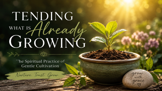 Tending What Is Already Growing: The Spiritual Practice of Gentle Cultivation