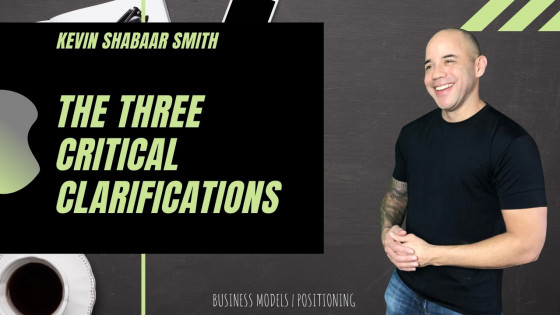 The Three Critical Clarifications