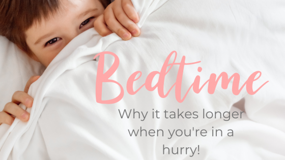 Why Bedtime Takes Longer on the Nights You're in a Hurry
