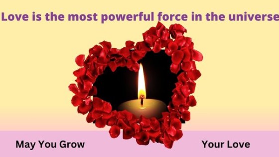 Love is the Most Powerful Force in the Universe