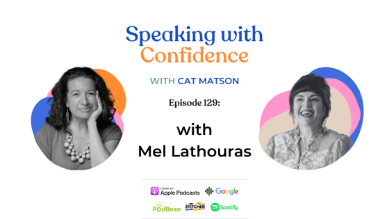 Episode 129. Authenticity in Singing and Speaking with Mel Lathouras