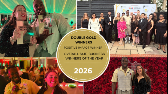 Reactiv8 Crowned Overall Gold Winner & Positive Impact Award Champion at the SME Bedfordshire Awards