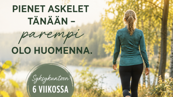 Liikunnan aloittaminen kesän jälkeen