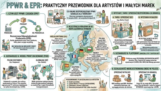 Ekologiczne rewolucje w e-commerce i sztuce: Co unijne rozporządzenie PPWR oznacza dla artystów?