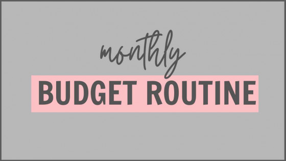 Monthly Budgeting System
