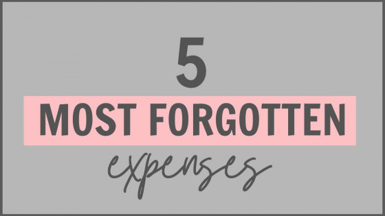Most Forgotten Expenses