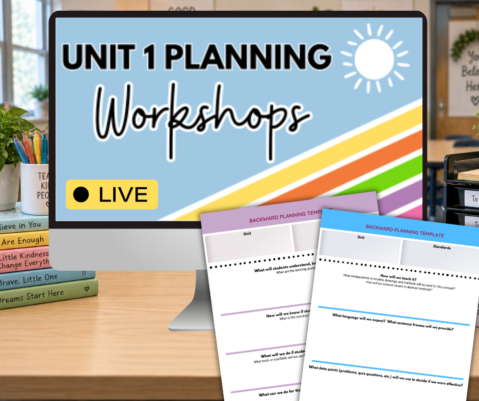 Math Expressions Unit Planning Workshops