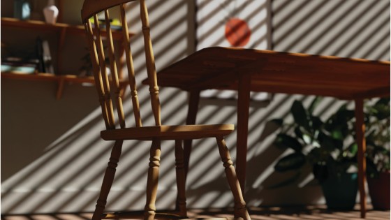Empty Chairs At Christmas Tables