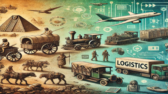 Da Idade da Pedra à Era Digital: A Evolução da Logística