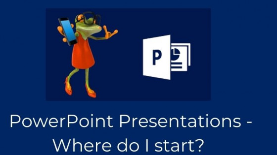 PowerPoint presentations – where do I start? 