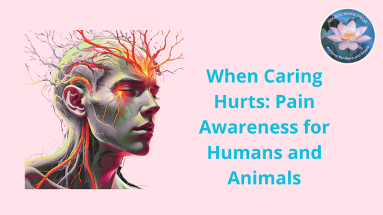 When Caring Hurts: Pain Awareness for Humans and Animals