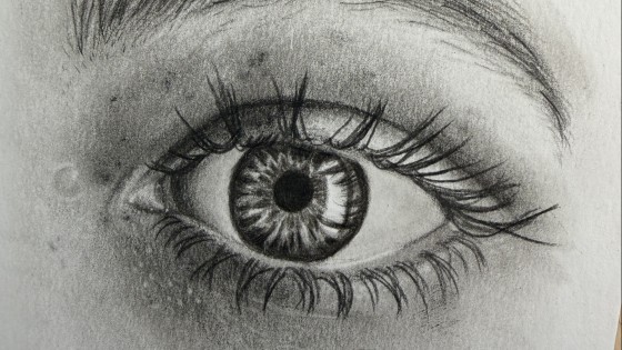 How to Draw Realistic Eyes (Pyrography, Coloured Pencil and Graphite)