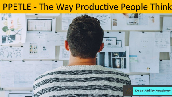 PPETLE - The Way Productive People Think