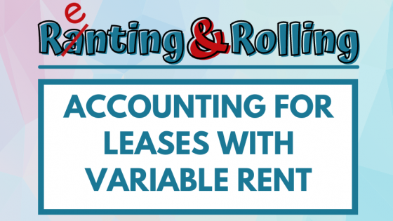 FASB nixed proposal to remeasure liability for variable rent leases