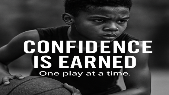 🧠 Confidence Ain’t Given—It’s Earned One Play at a Time