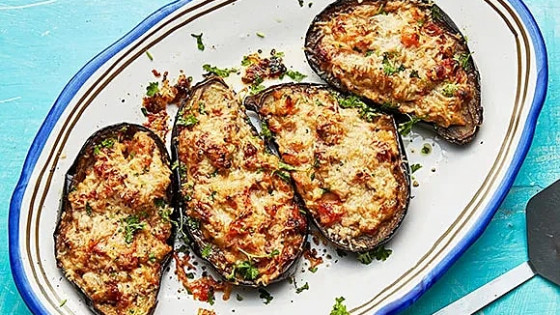 Gratinerad Aubergine