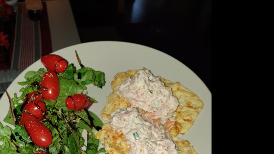 Omelett med laxröra