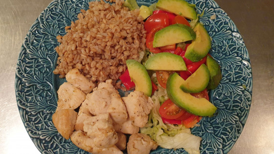 Kycklingfilé med mathavre