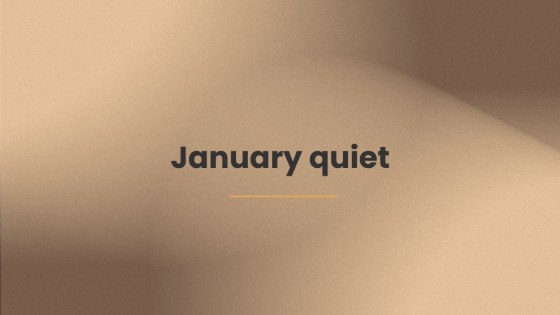 🌿 NEWSLETTER 4-1-26 — Theme: What January reveals when things slow down