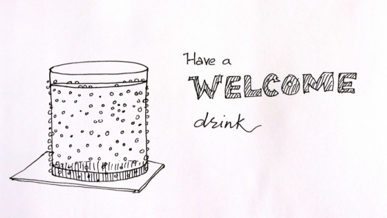 Launch and welcome drink