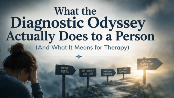 What the Diagnostic Odyssey Actually Does to a Person (And What It Means for Therapy)
