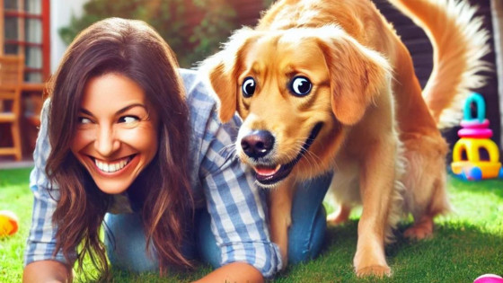 Stalking Behaviour in Dog