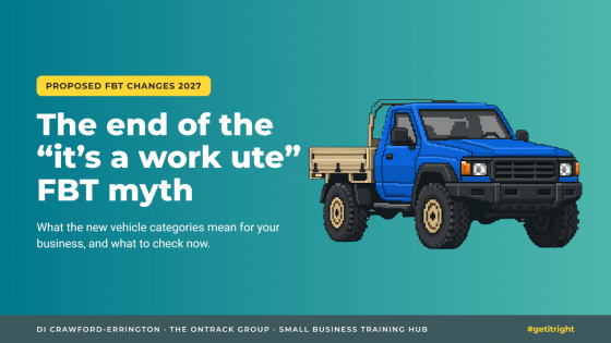 The end of the "it's a work ute" FBT myth