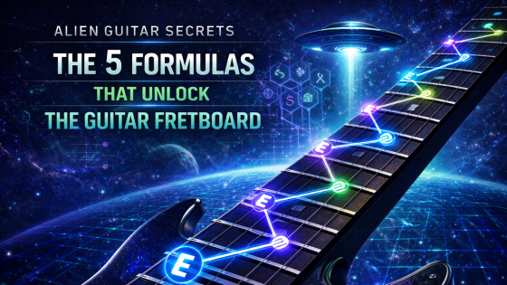 The 5 Formulas That Unlock the Guitar Fretboard | Alien Guitar Secrets