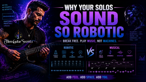 Why Your Guitar Solos Sound Robotic
