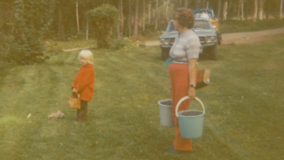 Ur arkivet: Blåbärsgröt och dagböcker