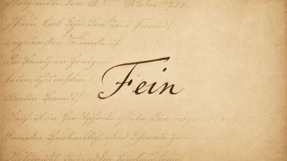 Who was Christoph Friedrich Fein?