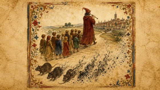 The Pied Piper story you know isn't the original story