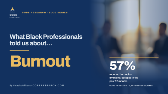 What Black Professionals told us about Burnout