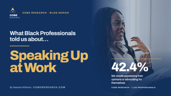 What Black Professionals Told us About Speaking Up at Work