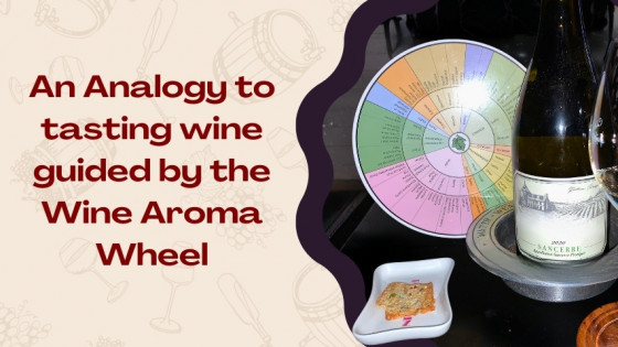 Walking in a Wine Aroma Garden