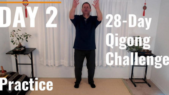 Day 2 of the 28-Day Qigong Challenge: 