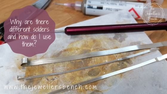 Why are there different solders and how do I use them?