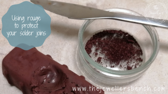 Using rouge to protect your solder joins