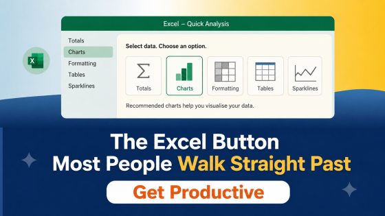 The Excel Button That Creates Charts and Totals in Two Clicks