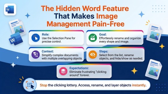 Why Does Clicking on Objects in Word Feel So Hard? This Fixes It