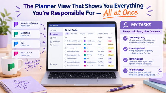 Are Your Tasks Scattered Across Too Many Places? Planner Has the Fix