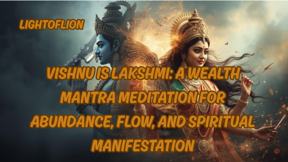 Vishnu Is Lakshmi: A Wealth Mantra Meditation for Abundance, Flow, and Spiritual Manifestation